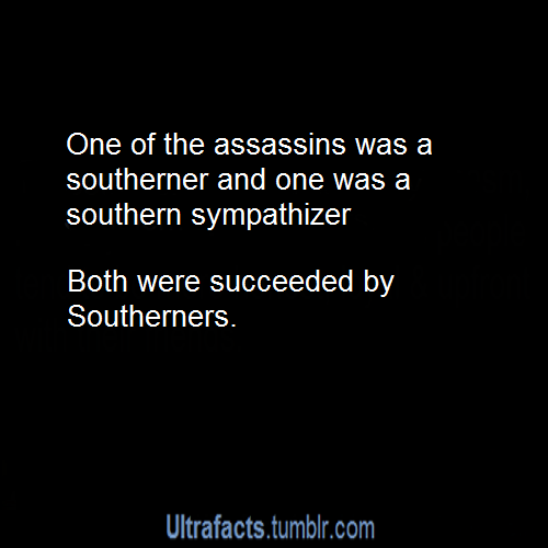 ultrafacts:  Abraham Lincoln vs. John F. Kennedy Source If you want more facts, follow Ultrafacts 