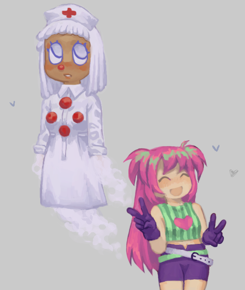 ghost clown nurse and melon punk