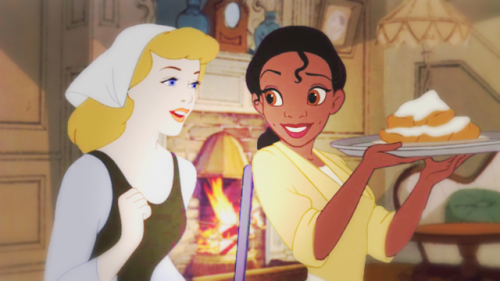 myhollie1911:Tiana and Cinderella part 1… More Coming xx