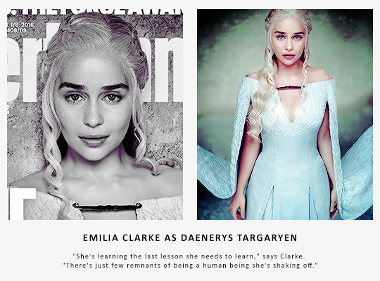 stormbornvalkyrie:    ‘Game of Thrones’ Exclusive EW Portraits 
