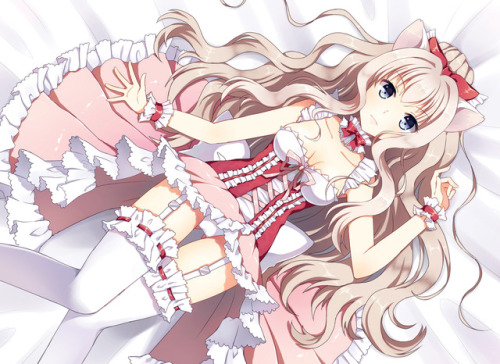 catgirlsdoingcatthings:ペルシャ★猫 | Mauve [pixiv]