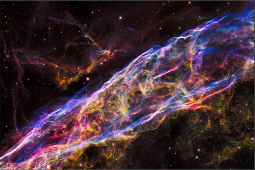 Veil Nebula, Shrapnel Of The Rainbow Star