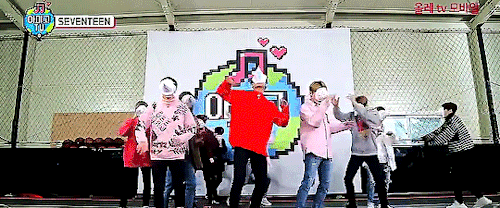 cheolshu: CLAP with Party Hats (on their faces) 