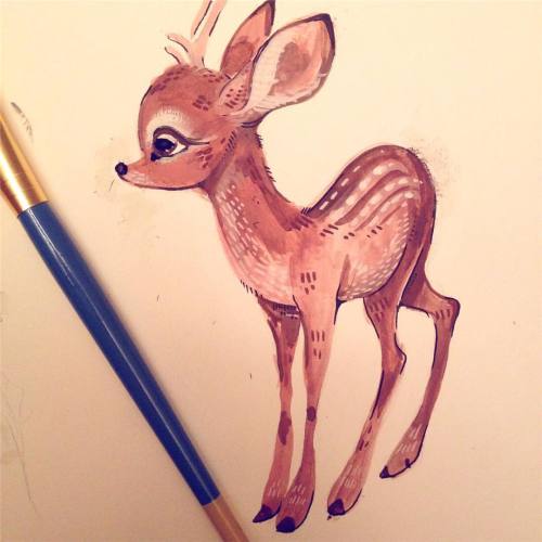 eworthylake:Happy 2017! #deer #happynewyear #2017