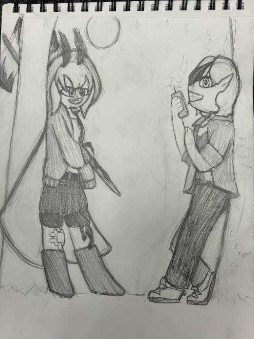 You Know Why Im Here (galaxy Duo Art) >:D