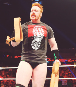 Sheamus with those straps, somehow very erotic