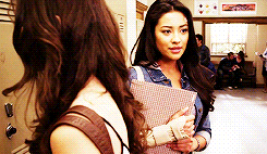dailypll:  Every Pretty Little Liars episode: 1x07- The Homecoming Hangover  “You’re leaving because it’s easier to walk away than to fight for what you really want.”  