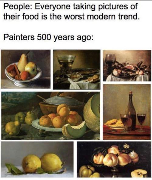 amishdeathmatch:fun fact: painters back then painted yellow fruits (most often lemons/other citrus f