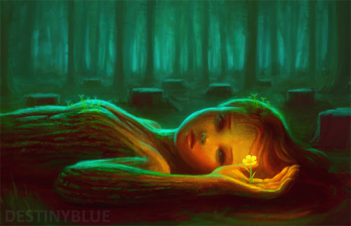lohrien:  Illustrations by DestinyBlue  dA l tumblr l society6
