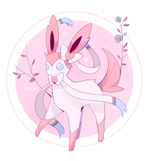 hitouka:sylveon gives me strength 