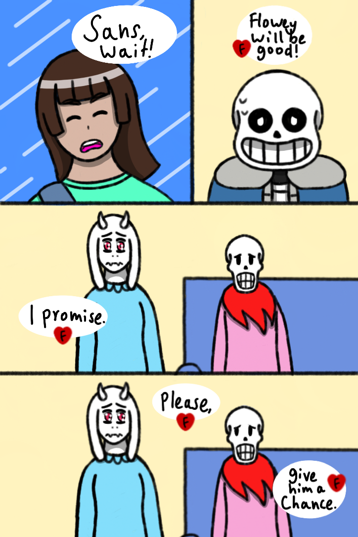 Undertale Comics 1 - Flowey's In Love - Wattpad