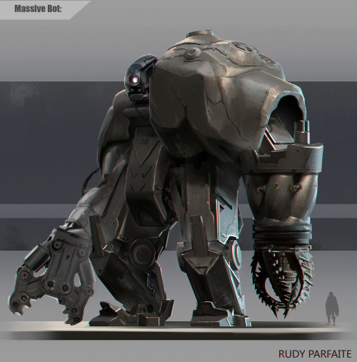 manfrommars2049:Massive Bot by Rudy Parfaite via ImaginaryRobotics