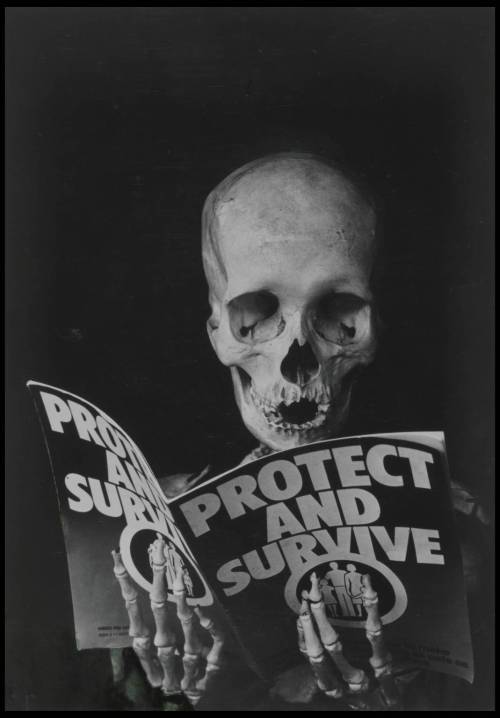 nukethemfromorbit:Peter Kennard (link in name)From top to bottom-Defended to Death 1983Protest and S