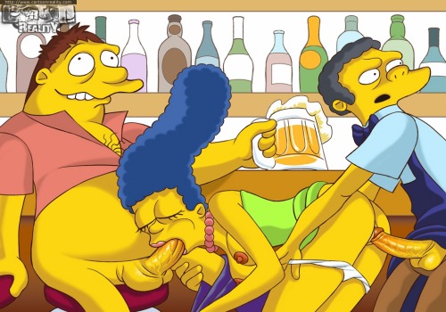 Marge simpson cartoon porn