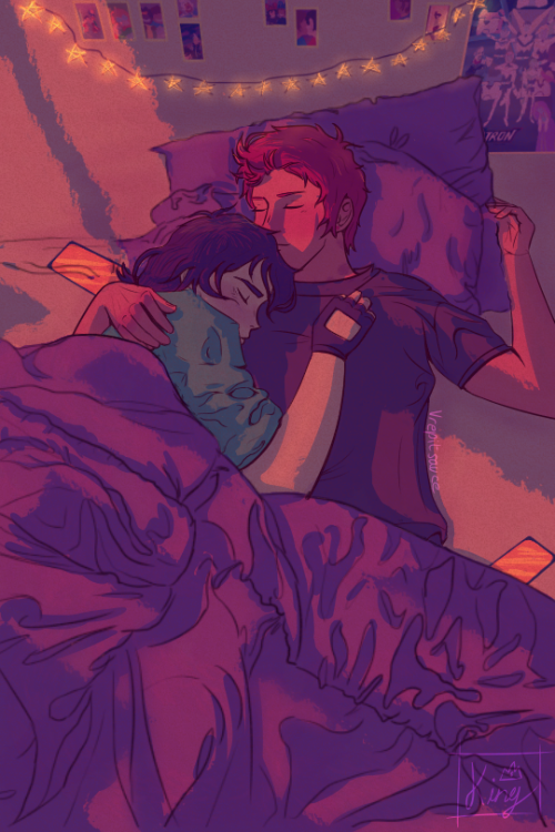 XXX vrepitsauce:  sleepy klance~ photo