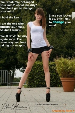 You What? You “Changed Your Mind” About Chastity? You Don’t Get To Change Your