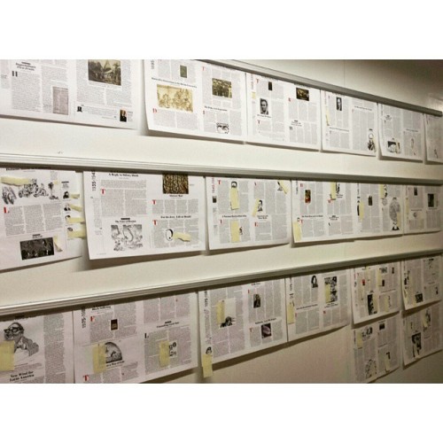 We&rsquo;re so hard at work producing the best anniversary issue in the history of magazines. He