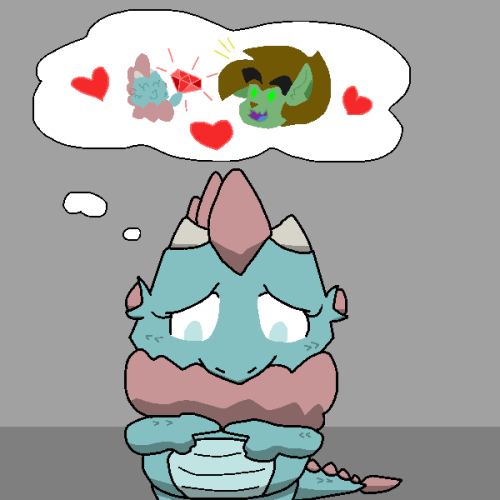 ask-wisp-the-diamond-dog:Cindy:  …*determined grunt*  Meeps! Oh no, be careful Cindy! ;w;