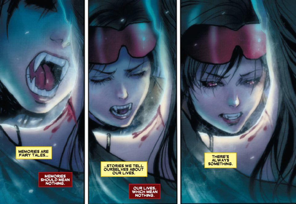 geekearth:  Jubilee and X-23… a vampire romance I can really get behind. 