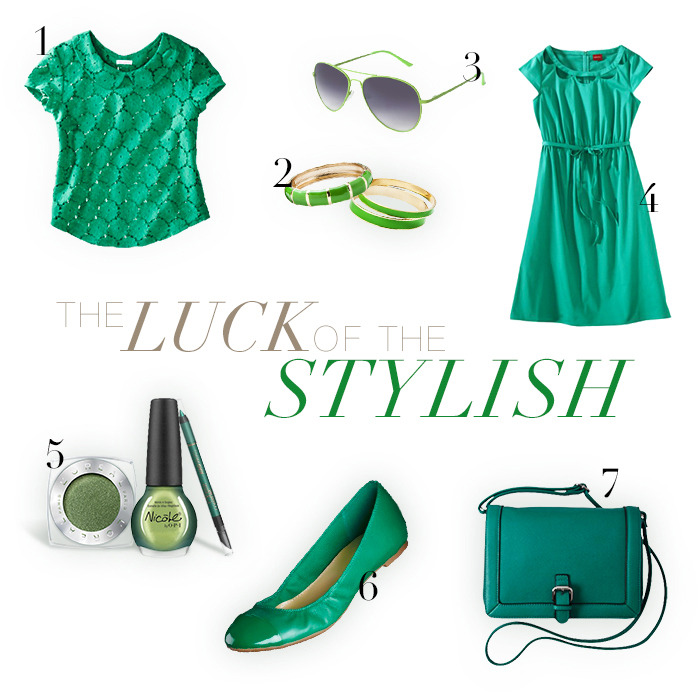 Color of the Day: Shamrock Green The color of St.... - Target - On The Dot