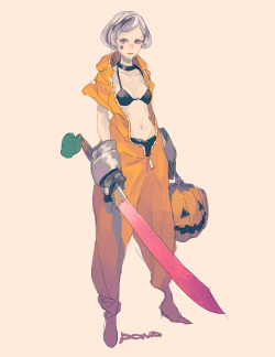 pomodorosa:  Pumpkin Slayer