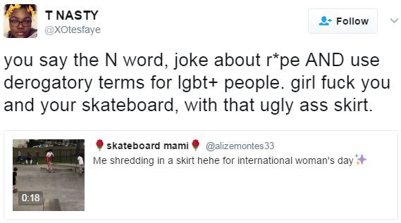 bellygangstaboo:    queen of ending the hype over mediocre white women    That skirt