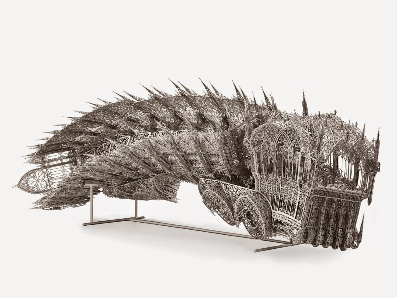 crossconnectmag:  Wim Delvoye born 1965 in West Flanders is a Belgian neo-conceptual