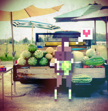bluedogeyes:  Pixels and Polaroids by Jherin Miller &amp; [Black Box] Art