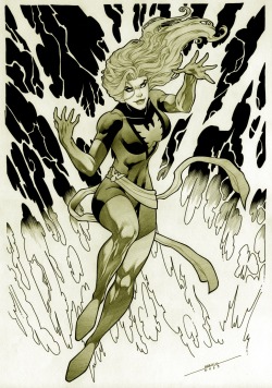 comicbookartwork:  Phoenix by Marcelo Mueller 