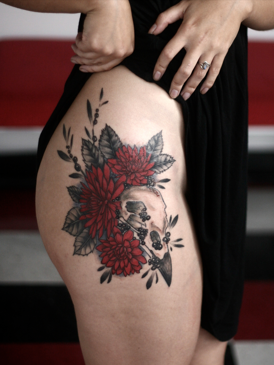 tattoostuffs:  tattrx:  ALICE CARRIER Portland, Oregon alicecarrier.com alicecarrier.tumblr.com