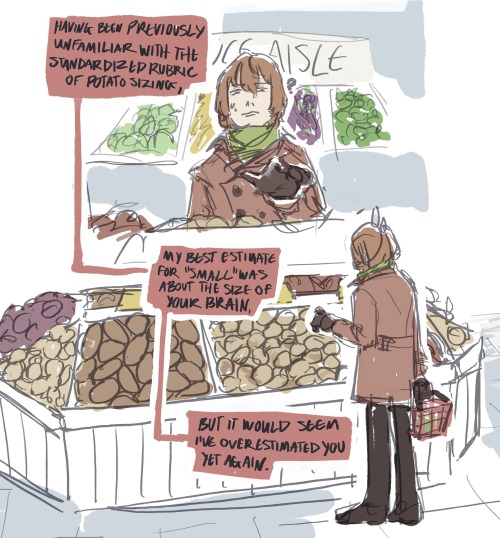 Potatoes Of Indeterminate Size