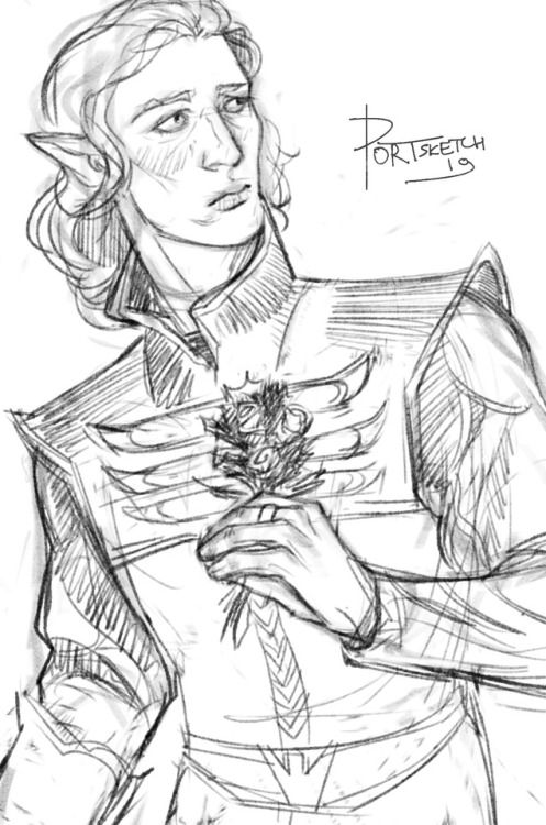 grumpyuthen:The elven bOYS~~~Sketchcomm for amazing @fernmirBeen a pleasure to have business with yo