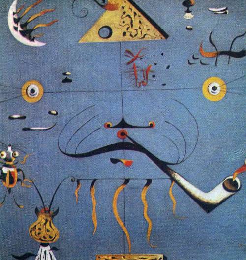 artist-miro: Catalan Peasant Head, 1925, Joan MiroMedium: oilhttps://www.wikiart.org/en/joan-miro/no