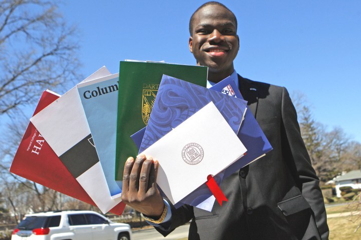 ocarinaoftime:  thechanelmuse:  NY Teen Accepted Into All 8 Ivy League SchoolsHarold