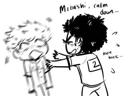 dostmotherknowyou: so i decided at some point that my tag for mihashi would be “mihashi intens
