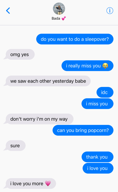 .. Daily Gf Messages | Bada Lee