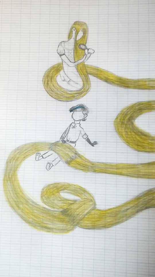 I Made A Fanart Based On A Story On Archives Of Our Own. It's An AU Where Varian And Rapunzel Are Brother