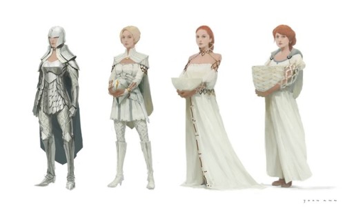 wearepaladin:Knights and Temples of Demacia byJoon AhnUpdated with Demacian Gryphons and Magi