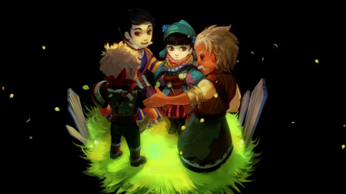 Today is a “hideous-crying-Bastion-emotions” kind of day LOOK AT HOW HAPPY THEY ARE AT THE END OF THE WORLD BECAUSE THEY HAVE EACH OTHER THIS GAME IS SO BEAUTIFUL SOMEONE JUST KILL ME NOW BECAUSE-  oh you say the dev team is working on a new