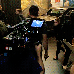 itsajensenthing:  J2 behind the scenes of Supernatural’s 200th episodebonus: 