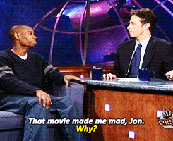 blackorchidd:  stringerbells-deactivated202105: Dave Chappelle on the Daily Show