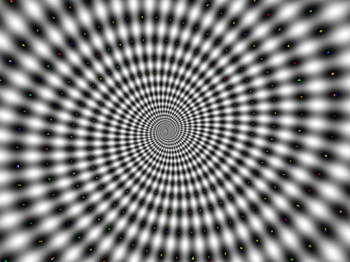 thatscienceguy:  Optical illusions, more appropriately known as visual illusions, involves visual deception. Due to the arrangement of images, effect of colors, impact of light source or other variable, a wide range of misleading visual effects can be