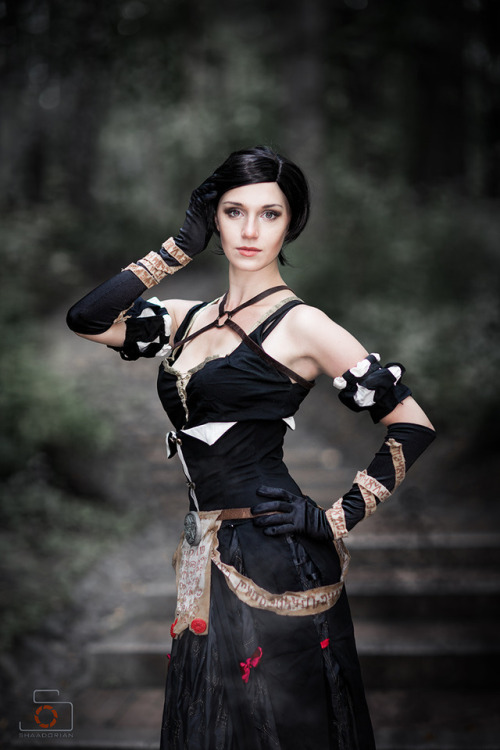 Photoshoot based on LARP “The Witcher. Toussaint. 2017”Part IIIMe - Yennefer, my costume