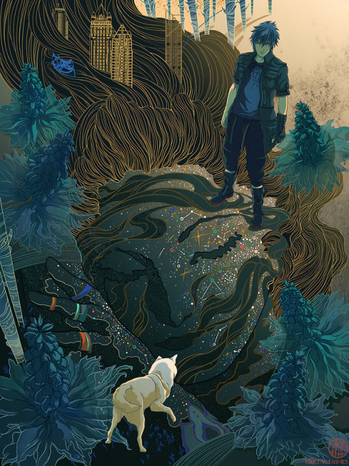 secretie:The complete set of my FFXV tributes ~ Prints