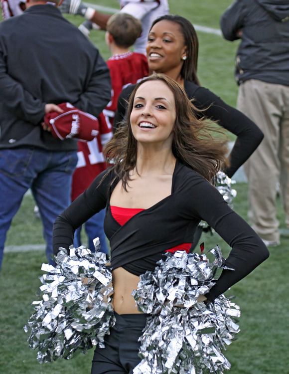 NFL and College Cheerleaders Photos: NCAA TOURNEY ROUND 1 