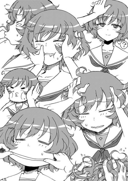 metyashiko:  秋山優花里ちゃん 