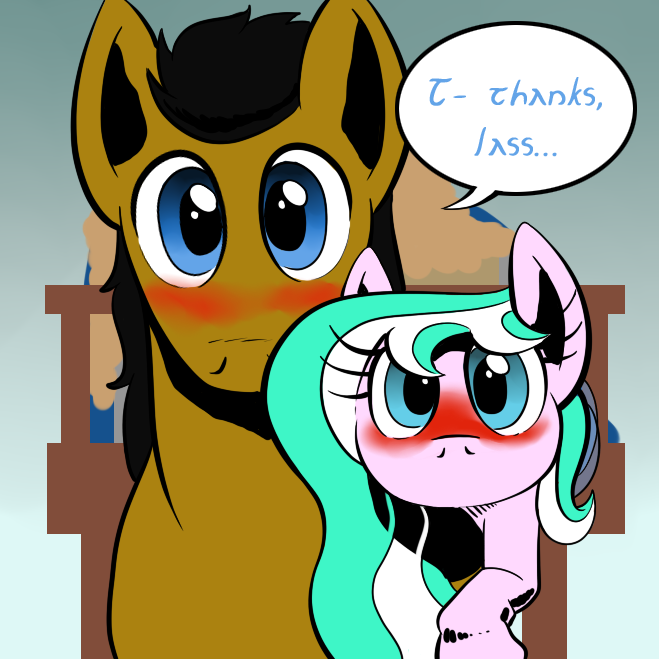 askdarkpony:  [Ask Dark - 832] And now, really towards unspeakable north.   X3