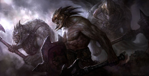 creaturesfromdreams:  Screams of the Damned by TARGETE —-x—-  More: | Targete | Random |
