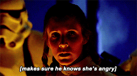 aegonthewhitewolf:tfa:Everyone else around Darth Vader vs. LeiaWe should have known she was his daug