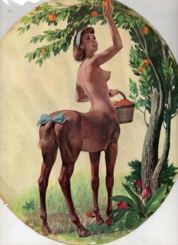 Cosmicatlady:  Pretty Female Centaur! ^–^ 